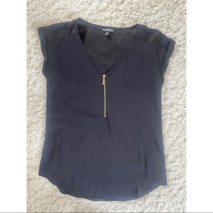 Black Express Blouse - size small
